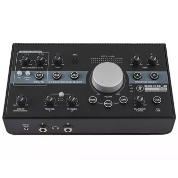 Mackie Big Knob controller per monitor da studio e interfaccia audio USB
