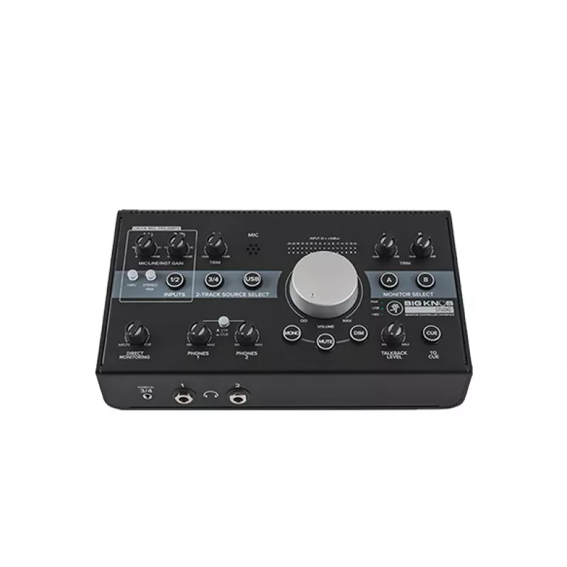 Mackie Big Knob controller per monitor da studio e interfaccia audio USB