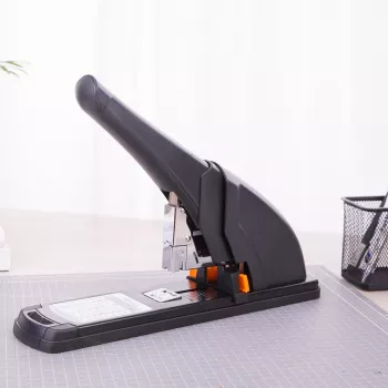 Deli cucitrice heavy duty nera - cancelleria