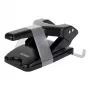 Deli EXEED perforatore nero - capacità 20 fogli, 2 fori, 6 mm, corpo in metallo