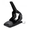 Deli EXEED perforatore nero - capacità 20 fogli, 2 fori, 6 mm, corpo in metallo