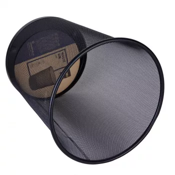 Deli cestino in mesh 18L nero
