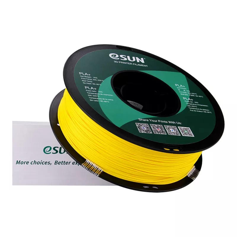 ESUN PLA+ 1,75mm giallo 1kg filamento per stampante 3D