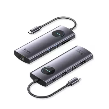VENTION docking station USB-C 10-in-1 8K 30Hz 100W PD con display LED