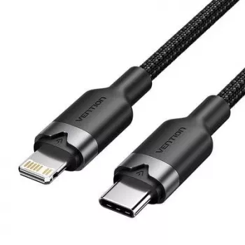 VENTION LALBH cavo USB-C a Lightning 2m nero certificato MFi ricarica rapida
