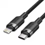 VENTION LALBH cavo USB-C a Lightning 2m nero certificato MFi ricarica rapida