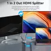 VENTION switch HDMI 2.1 bidirezionale 2 porte 8K