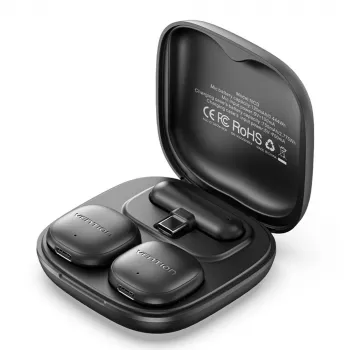 VENTION NCDB0 microfono wireless clip-on con ENC e ANC, portata 200m