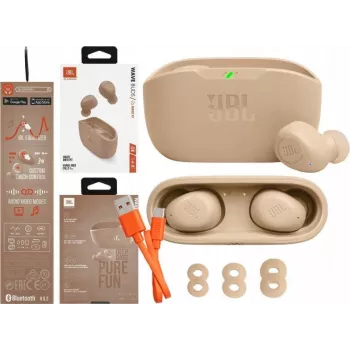 JBL Wave Buds Auricolari in-ear True Wireless beige