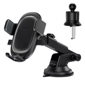 Baseus UltraControl Pro Supporto per cellulare da auto - nero