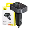 Baseus S-09 Pro Trasmettitore FM Bluetooth (nero)