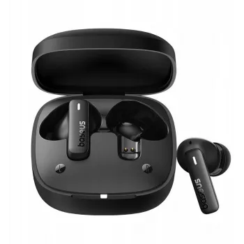 Baseus Bowie E19 TWS Auricolari True Wireless In-Ear Bluetooth 5.3 - nero