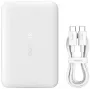 Baseus EnerFill FM11 power bank ultra-mini 10000 mAh 22.5W compatibile MagSafe bianco