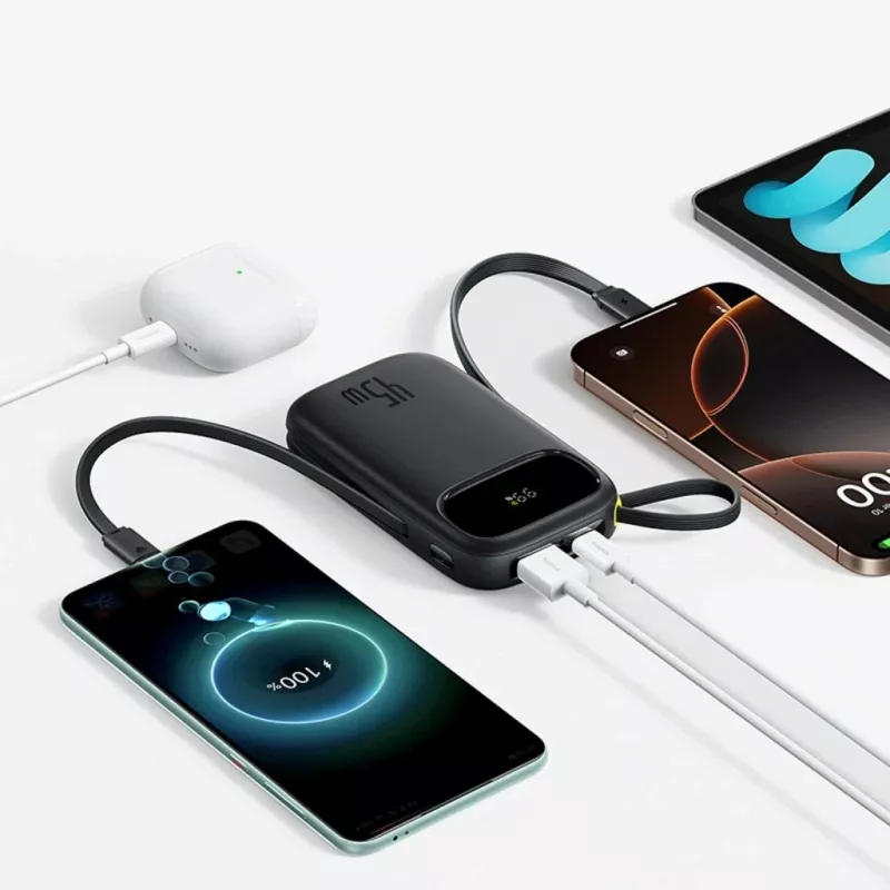 Baseus EnerFill FC31 QPow3 power bank 20000 mAh 45W nero