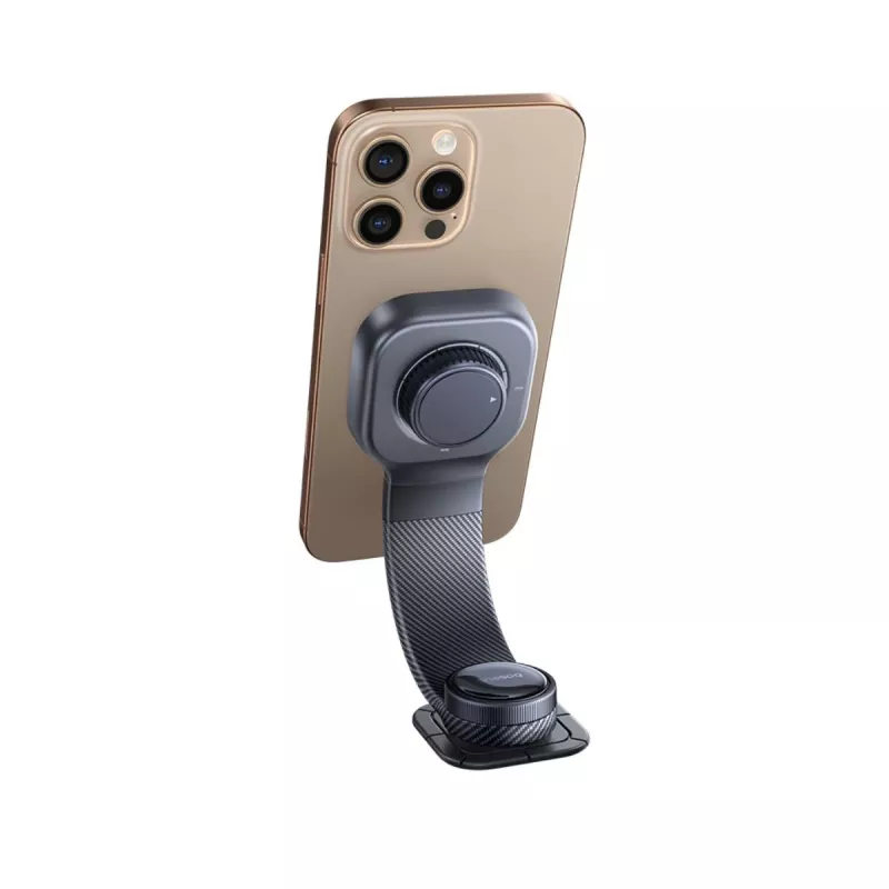 Baseus PrimeTrip C03 supporto auto magnetico per MagSafe, fissaggio a adesivo per cruscotto, nero