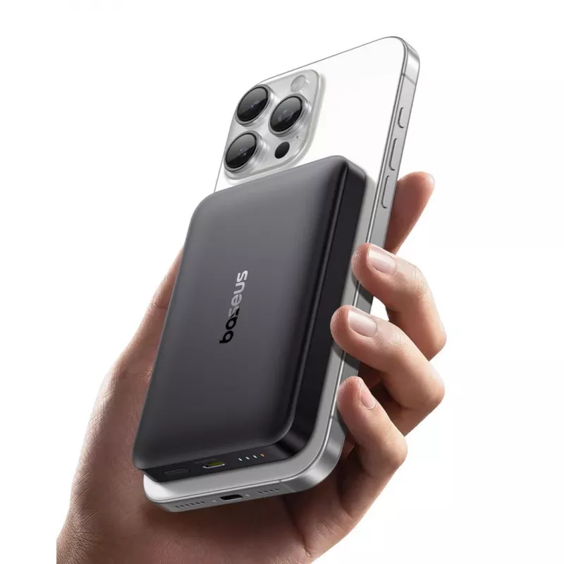 Baseus EnerFill FM12 10000 mAh 22.5W Qi2 MagSafe nero