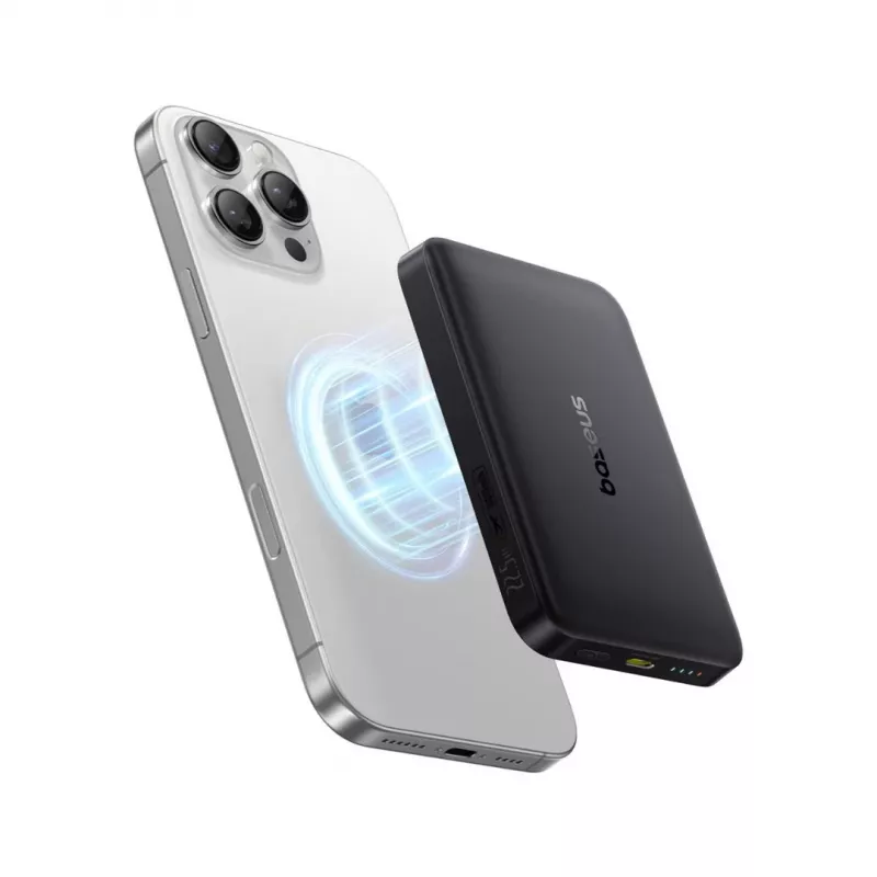 Baseus EnerFill FM12 10000 mAh 22.5W Qi2 MagSafe nero