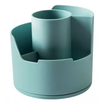 Deli LonGreen Portapenne 12x12x11 cm azzurro