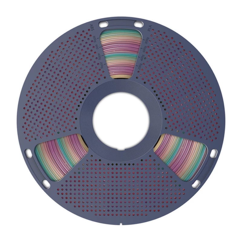 SUNLU PLA Transparent Rainbow Filament 1,75 mm 1 kg per stampanti 3D