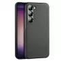 Dux Ducis Grit Custodia per Samsung Galaxy S23+ - Elegante retro in similpelle - nero