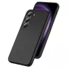 Dux Ducis Grit Custodia per Samsung Galaxy S23+ - Elegante retro in similpelle - nero