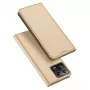 Dux Ducis Skin Pro Custodia a libro per Xiaomi 13, portafoglio con vano portacarte e supporto, oro