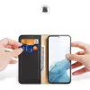 Dux Ducis Hivo Custodia a libro con portafoglio per Samsung Galaxy S23+ con blocco RFID, nero