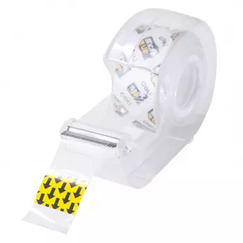 Deli Nastro adesivo trasparente con taglierina D260804, 18 mm x 7 m