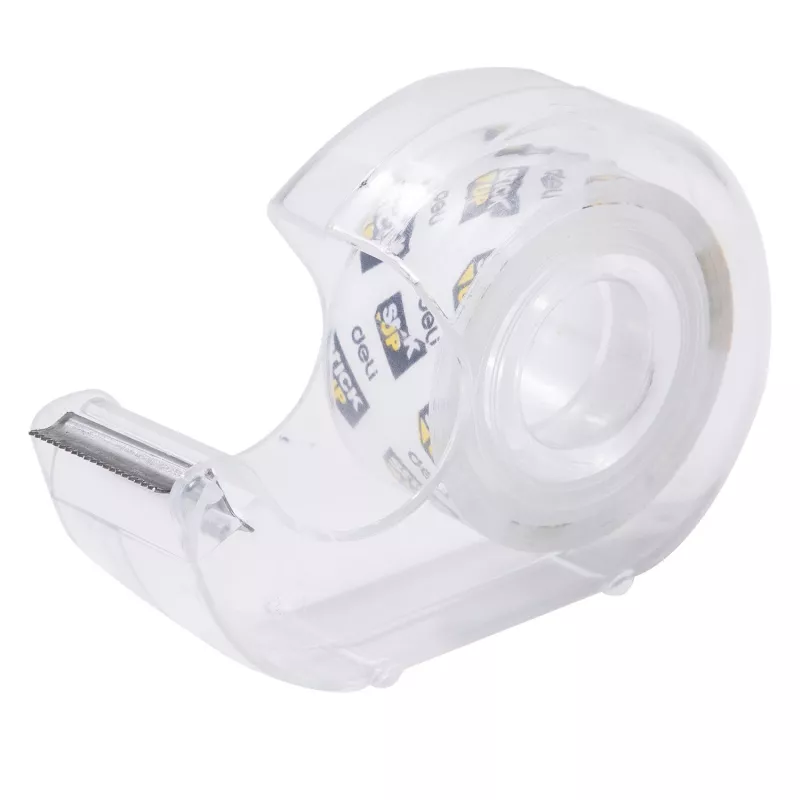 Deli nastro adesivo trasparente con dispenser D260804, 18 mm x 7 m