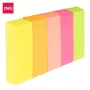 Deli Note adesive con indici PP Stick Up 100 pz. colorate