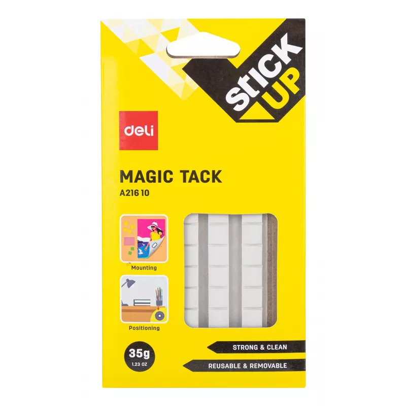 Deli Stick Up Pad adesivi 75 pezzi bianco