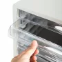 Deli Unità con cassetti da scrivania 5 cassetti 27,5x34x26 cm grigio chiaro