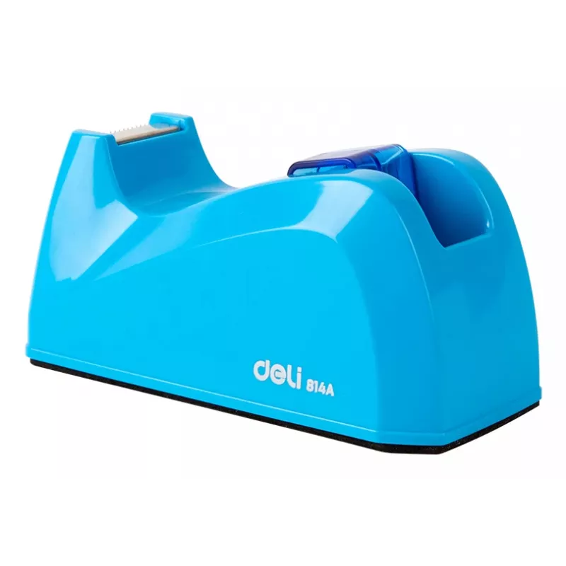 Deli Taglierina per nastro adesivo RIO 12x6x5cm azzurro