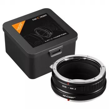 Adattatore per obiettivo Canon EF/EF-S su Nikon Z-Mount (KF06.367)