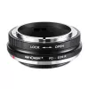 K&F Concept Adattatore per obiettivo Canon FD su Canon RF (nero)