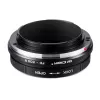 K&F Concept Adattatore per obiettivo Canon FD su Canon RF (nero)