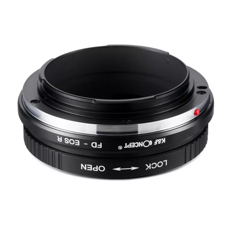 K&F Concept Adattatore per obiettivo Canon FD su Canon RF (nero)