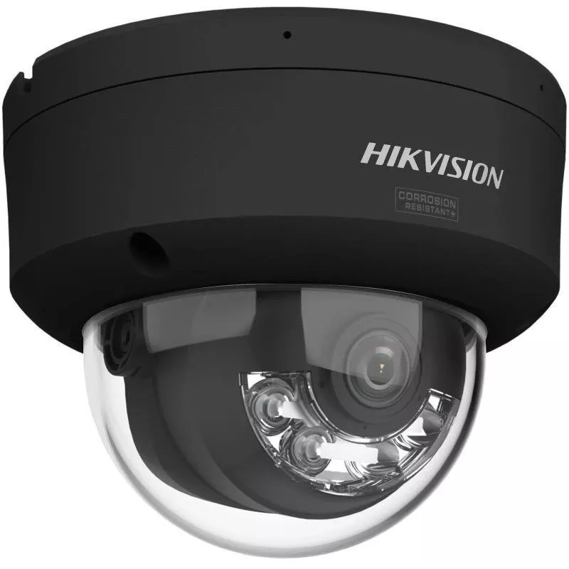 Hikvision DS-2CD2187G3-LIS2UY 2.8mm Nero 8 MP Smart Hybrid Light con ColorVu Telecamera mini dome fissa