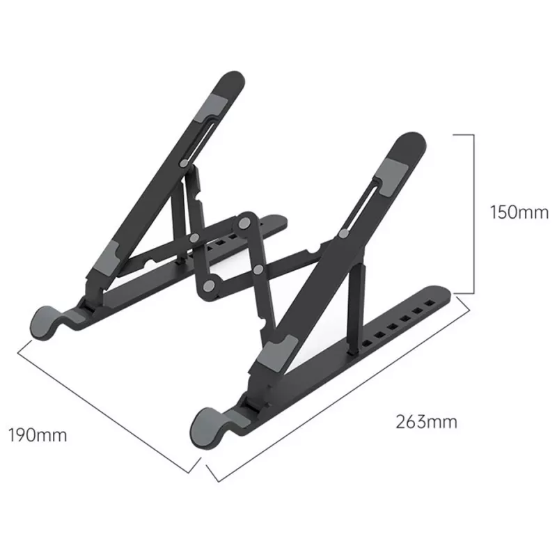 ORICO PFB-A24-BK-BP Supporto per laptop porta notebook nero
