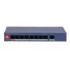 DAHUA CS4009-8ET1GT-60 switch managed L2 con 8 porte PoE e 1 uplink Gigabit, budget PoE 60W