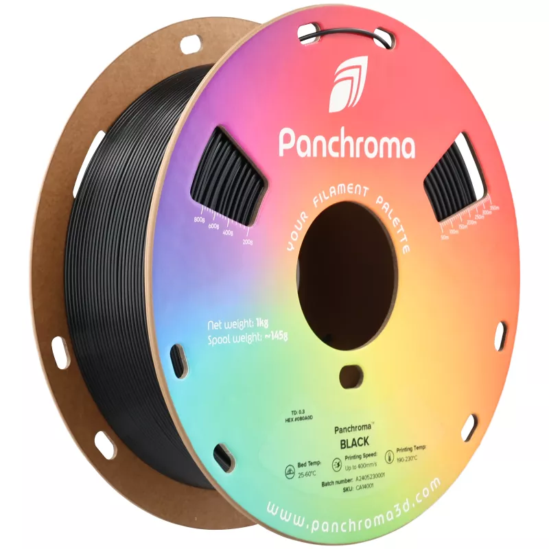 Filamento per stampante 3D Polymaker Panchroma CoPE, 1,75 mm, 1 kg, nero