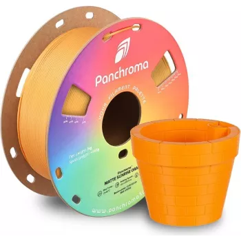 Polymaker Panchroma PLA Matte filamento 1,75mm, Sunrise Orange, 1kg