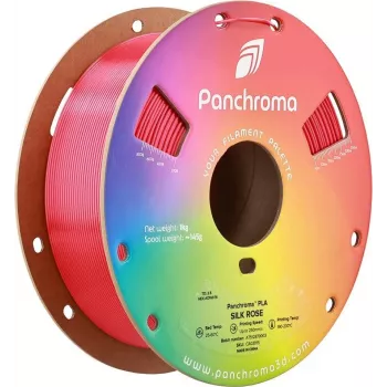 Polymaker Panchroma PLA Silk filamento 1,75mm, Rose, 1kg