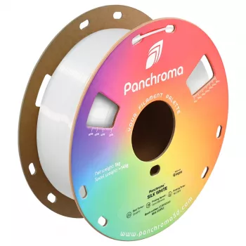 Polymaker Panchroma PLA Silk filamento per stampante 3D, 1,75 mm, 1 kg, bianco