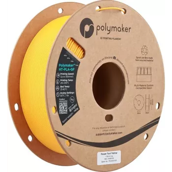 Filamento per stampante 3D Polymaker HT-PLA-GF, 1,75 mm, 1 kg, Power Tool Yellow