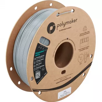 Filamento per stampante 3D Polymaker PETG, 1,75 mm, 1 kg, grigio