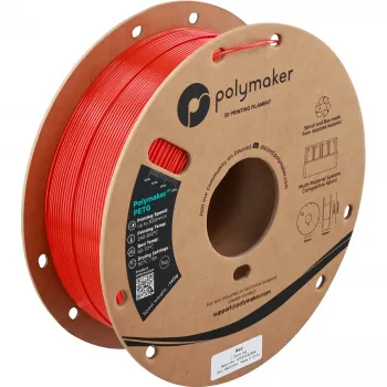 POLYMAKER PETG 1.75mm Red 1kg filamento 3D (PB05004)
