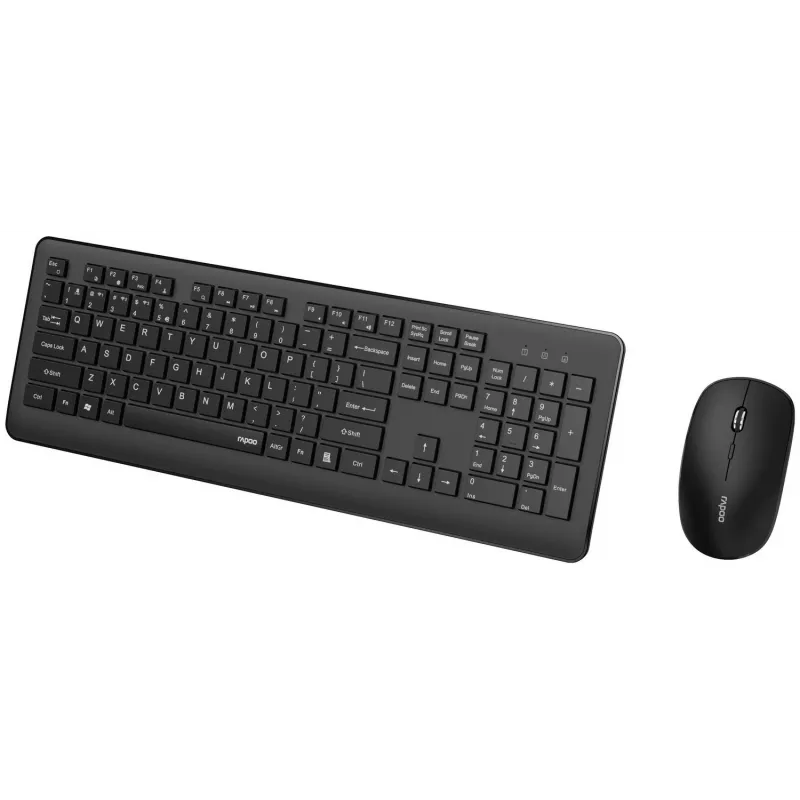 Rapoo 8310M set tastiera e mouse wireless, nero