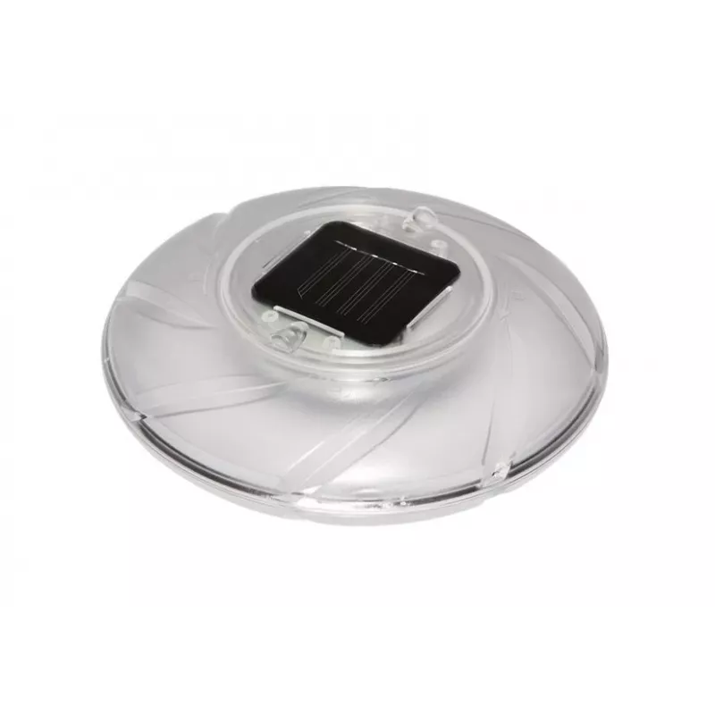 Bestway Lampada solare per piscina 18 cm luce LED galleggiante 7 colori a rotazione