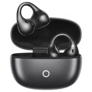 realme Buds Clip Czarne Black auricolari con jack da 3,5 mm e microfono